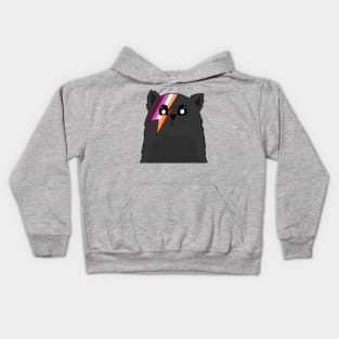 Lesbian Pride Flag Kitty Kids Hoodie